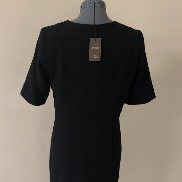J. Crew‎ Black Dress Size 8 NWT - Picture 4 of 6